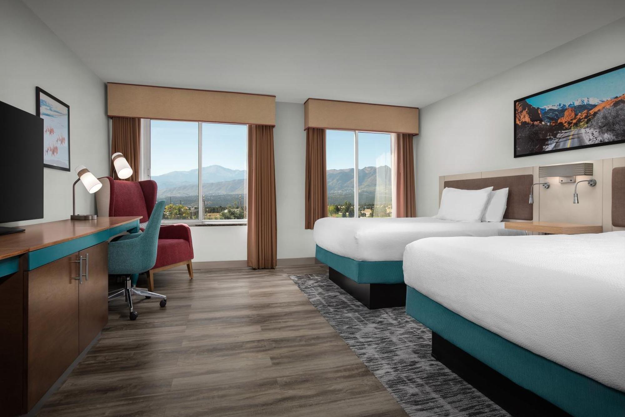 Hilton Garden Inn Colorado Springs Exterior foto